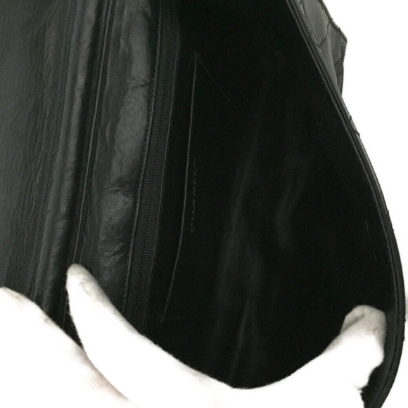 CHANEL Quilted Lambskin Matelasse Logos Bag - Picture 9 of 12